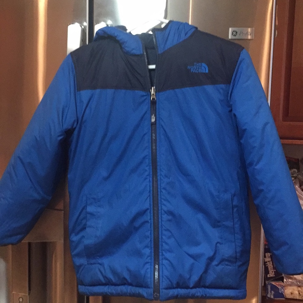 Boys Northface reversible jacket !